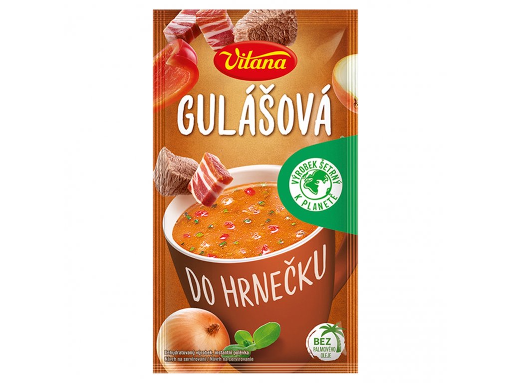 Polévka do hrnečku Vitana gulášová  18 g