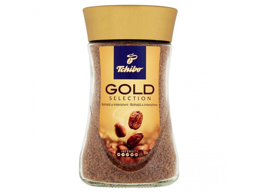 Káva instantní Gold Selection Tchibo .  200 g