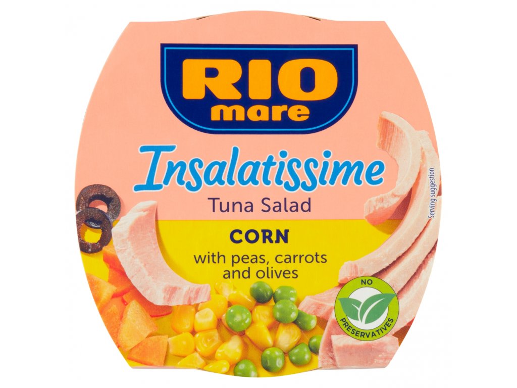 Tuňákový salát Rio Mare s kukuřicí  160 g