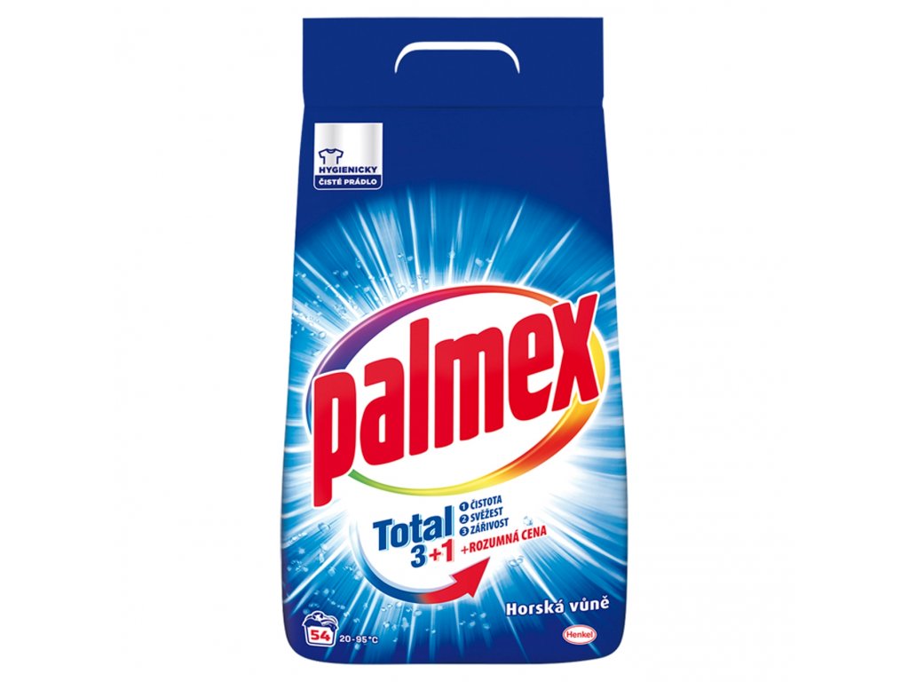 Prášek na praní Palmex 54 praní horská vůně  3.51 kg