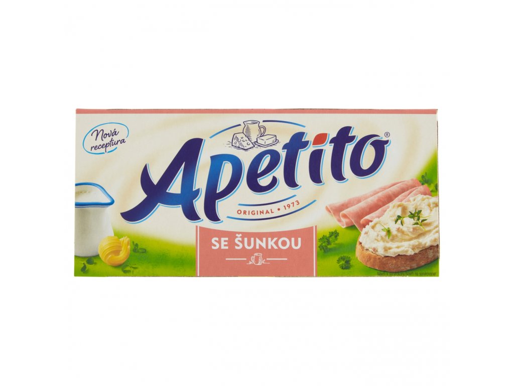 Sýr tavený Apetito se šunkou  140 g