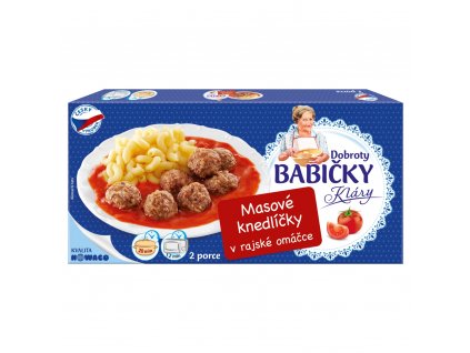 Knedlíčky masové v rajské omáčce mražené .  450 g