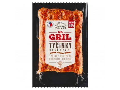 Masové tyčinky Na gril mix  340 g