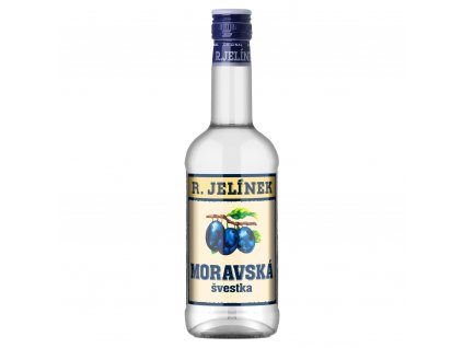 Moravská švestka 38% .  0.50 l