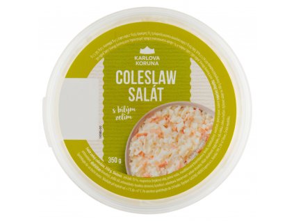 Salát Coleslaw Karlova Koruna s bílým zelím  350 g