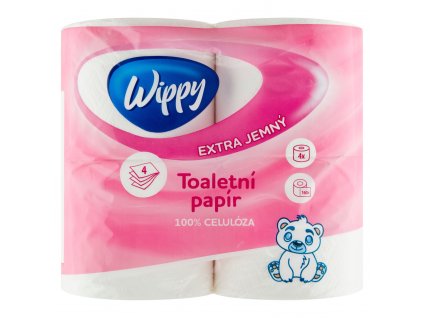 Toaletní papír Wippy 4 vrstvý  4 ks
