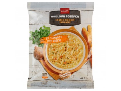 Polévka instantní nudlová s kuřecí příchutí na thajský způsob  60 g