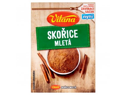 Koření Skořice mletá Vitana .  23 g