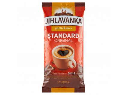 Káva mletá Jihlavanka Standard  1 kg