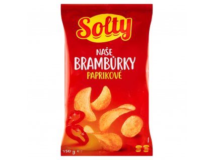 Brambůrky Solty paprikové  150 g