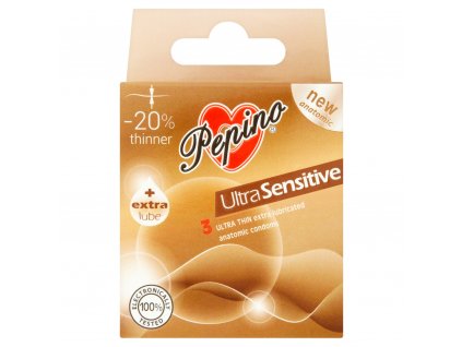 Kondomy Ultra Sensitive Pepino  3 ks
