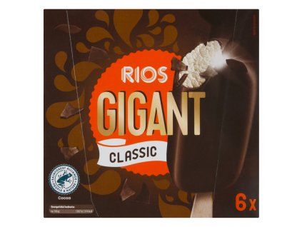 Zmrzlina Gigant Rios 6x120ml, Classic  720 ml
