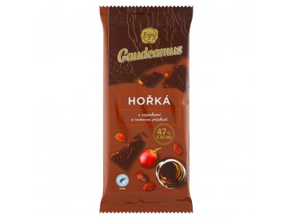 Čokoláda Gaudeamus 47% Enjoy hořká  180 g