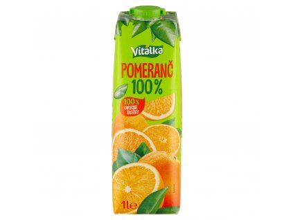 Vitálka džus 100% TP pomeranč  1 l