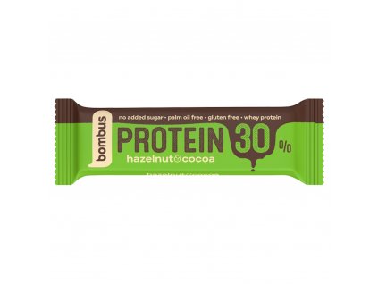 Tyčinka 30% protein Bombus hazelnut & cocoa  50 g