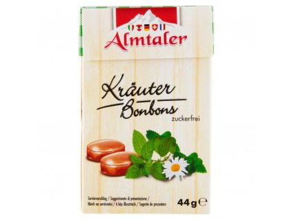 Bonbóny bez cukru Almtaler mix  44 g
