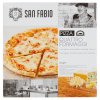 Pizza San Fabio quattro formaggi  340 g