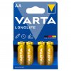 Baterie Longlife AA Varta  4 ks