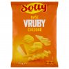 Naše vruby smažené bramborové lupínky Solty s příchutí Cheddaru  120 g