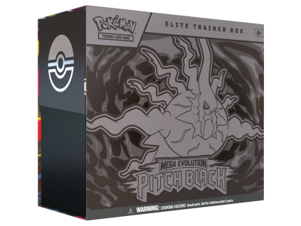 44 pokemon tcg mega evolution pitch black elite trainer box