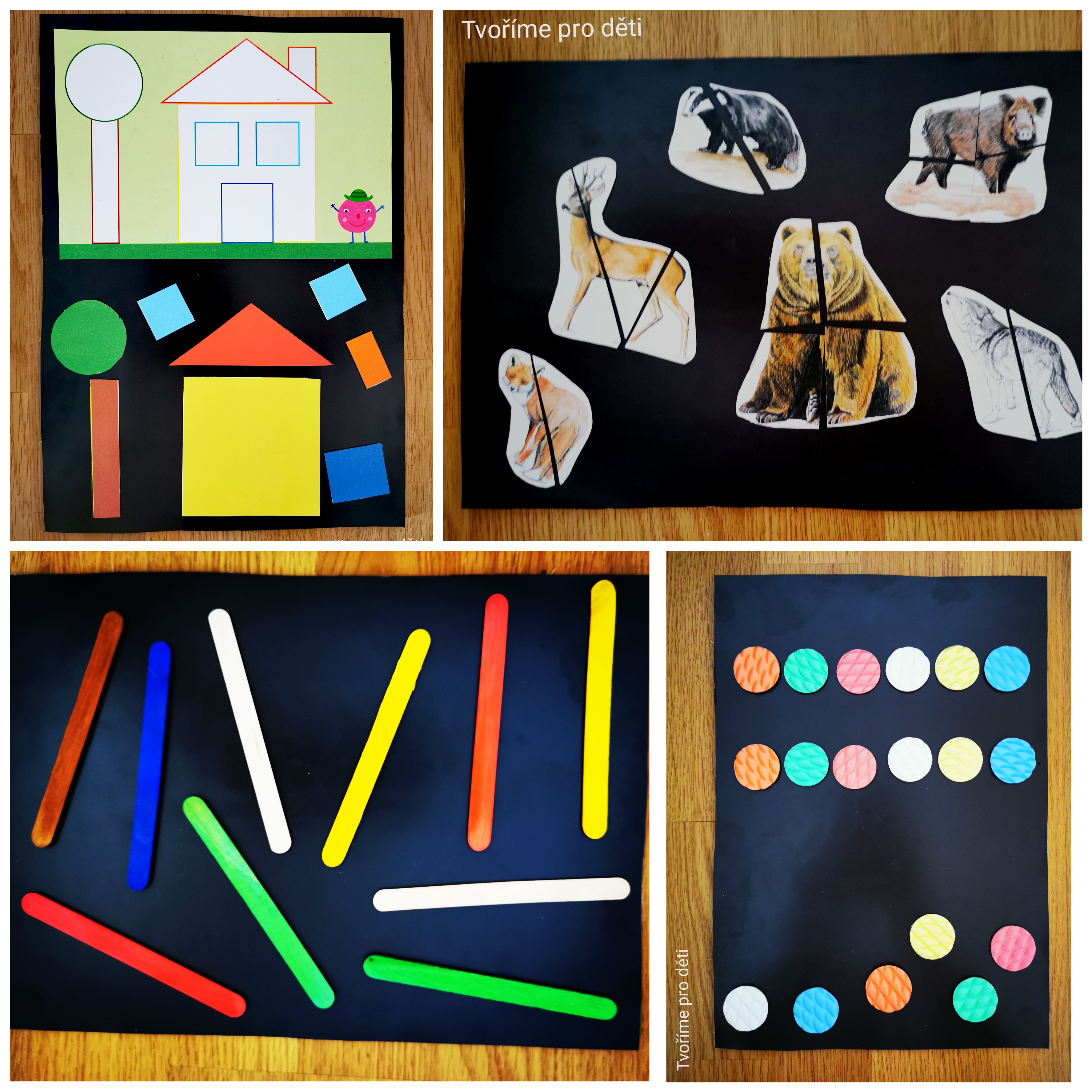 Tvoříme pro děti - MAGNETICKÉ HRY (NEJEN) DO AUTA