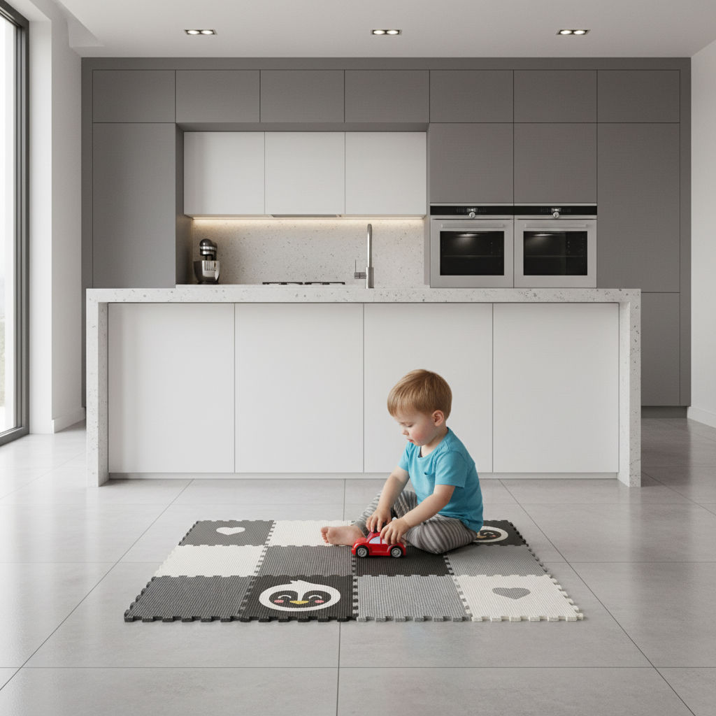 Puzzle podlaha Minideckfloor: Ideální ochrana před chladem