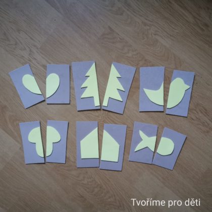 Tvoříme pro děti - DUO PUZZLE Z PĚNOVÉHO PAPÍRU