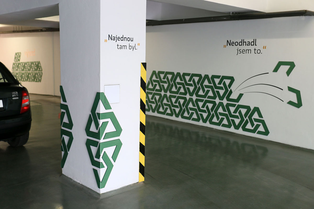 Kooperativa- pěnové ochrany v kombinaci s vtipnou infografikou v centru likvidací pojistných událostí