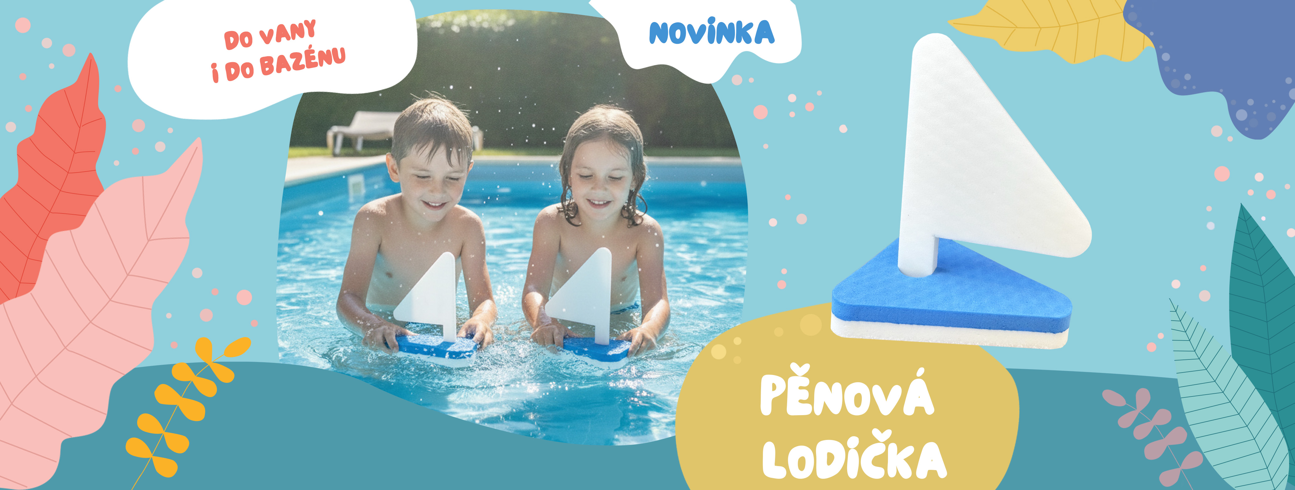 Pěnová lodička