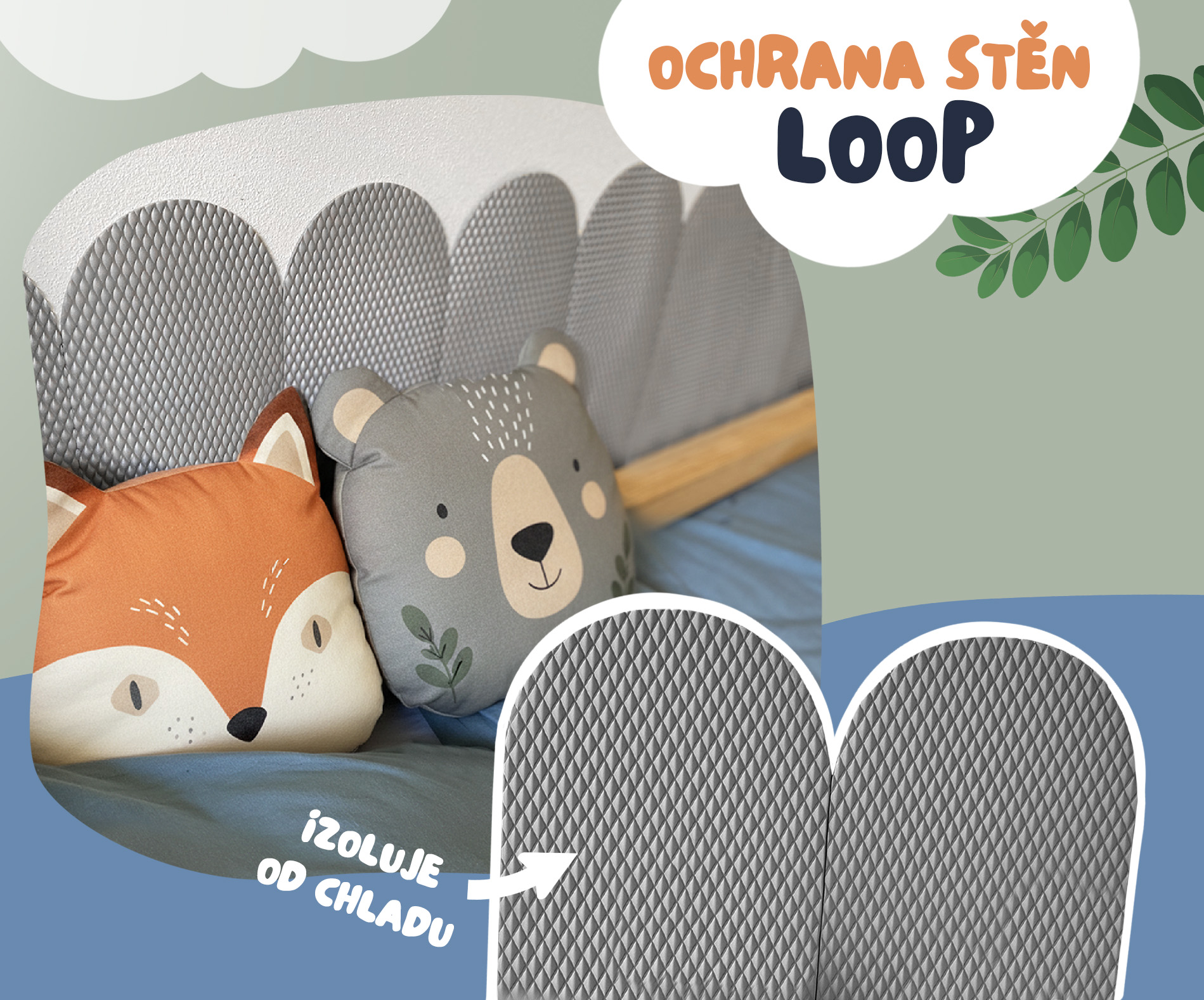 Ochrana stěn LOOP tel