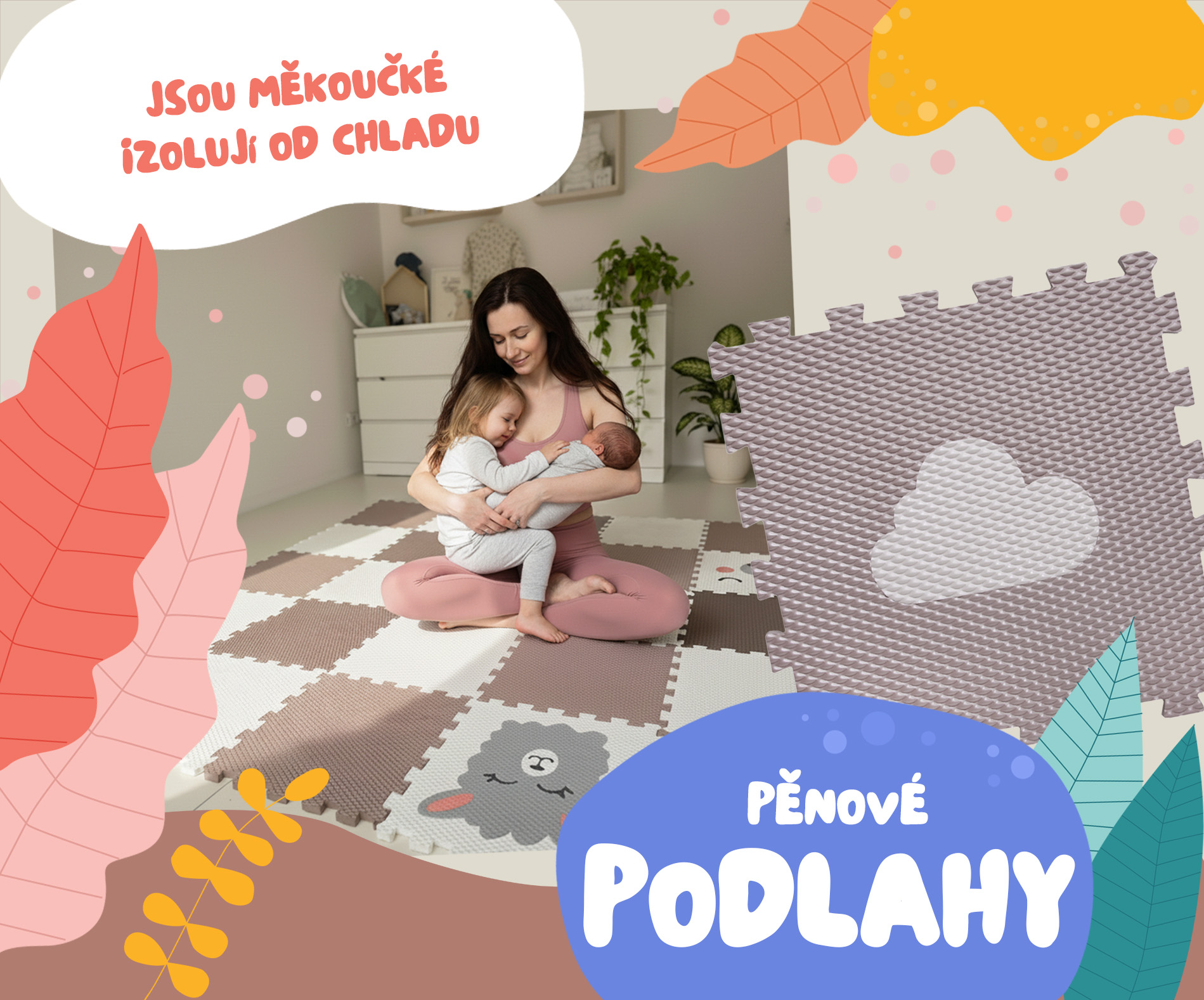 Pěnové podlahy tel