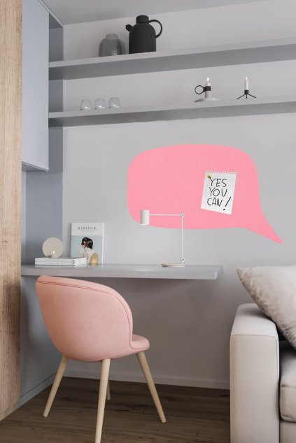 Nástěnka - bublina malá hranatá