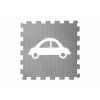 minideckfloor auto šedý s bílm autem
