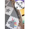 Minideckfloor podlaha 16 dílů beránek, jednorožec, tuleň a hvězda 0267