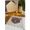 Minideckfloor podlaha 9 dílů - myška, jednorožec a duha 230198