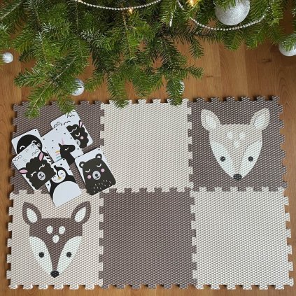 Minideckfloor 6 dielov - srnčiatka 220216
