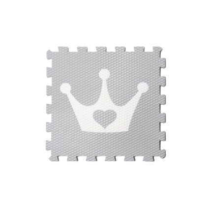 minideckfloor korunka šedá s bílou