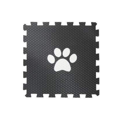 minideckfloor tlapka cerný s bilou