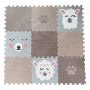 Minideckfloor 9 dielov - medveď, baran, lama a labka 0263