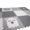 Minideckfloor 12 dielov - jednorožec, medveď, baran a lama 0265