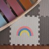 Minideckfloor 12 dielov - baran, lama, jednorožec, dúha 0110