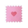 minideckfloor srdce růžové s červeným