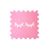 minideckfloor oči růžový s bílým