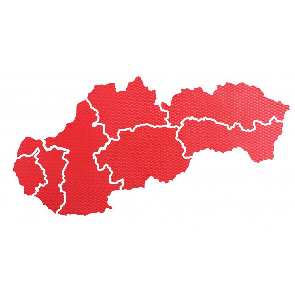 Mapa Slovenska nástěnka
