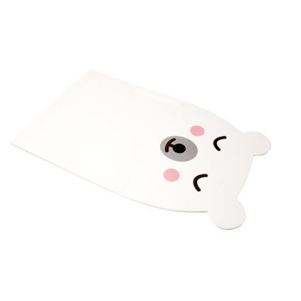 Designová puzzle podlaha Méďa