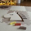 Minideckfloor podlaha 9 dílů - myška, jednorožec a duha 230198
