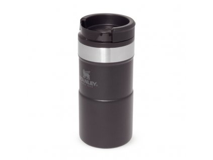 The NeverLeak™ Travel Mug .25L / 8.5oz Matte Black Pebble