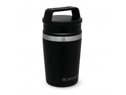 The Shortstack Travel Mug .23L / 8oz Matte Black Pebble