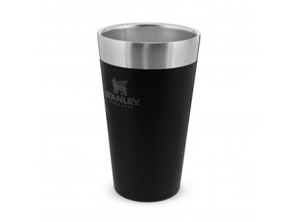 The Stacking Tumbler .47L / 16oz Matte Black Pebble