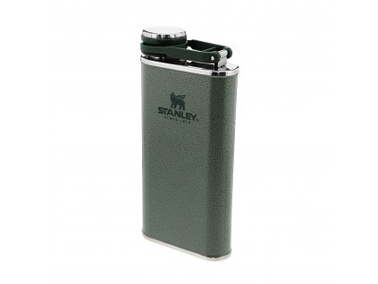The Easy-Fill Wide Mouth Flask .23L / 8oz Hammertone Green